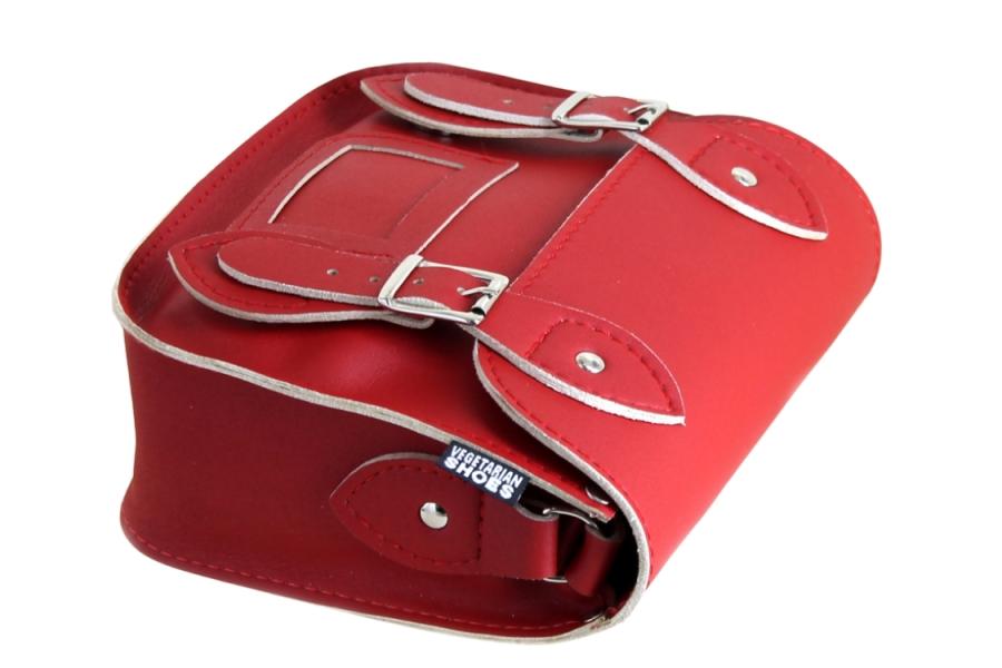 Vegetarian Shoes Tas - Mini Satchel - Red