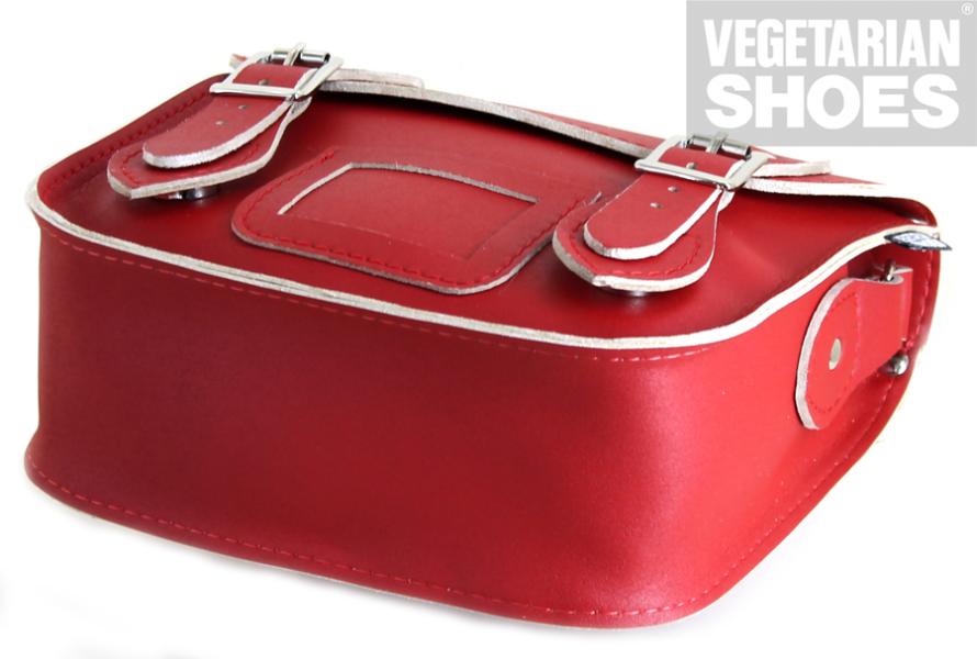 Vegetarian Shoes Tas - Mini Satchel - Red