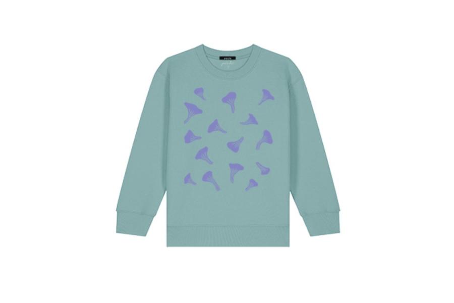 Päälä Kids Sweater Girolle - Pool Blue