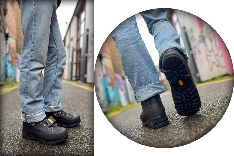 Vegetarian Shoes Veggie Trekker MK6 (Black)