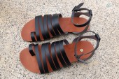 BioWorld Footwear Barefoot Sandaal Balboa - Black