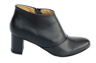 Eco Vegan Shoes - Anna boottee black