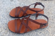 BioWorld Footwear Barefoot Sandaal Delfos - Brown
