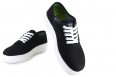 Vegetarian Shoes Kennedy Dream - Black & White