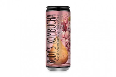 Rudy's Kombucha Kombucha Pear & Firweed 330ml.