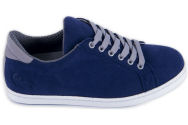 Eco Vegan Shoes - Sneaker blue asch