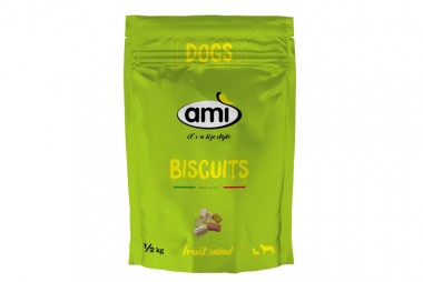 AMI Dogs Biscuits Fruit Salad