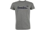 Greenbomb t-shirt freedom medium heather grey