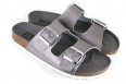 Vegetarian Shoes Two Strap Sandaal - Tin