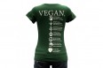 VEGA-LIFE Damesshirt - Vegan - Bottle Green