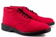 Eco Vegan Shoes London walker boot - Red