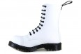 Vegetarian Shoes Airseal 10 Eye Boot - White