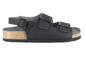 vegetarian-shoes-three-strap-sandal-zwart