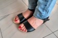 BioWorld Footwear Sandaal Paris - Black