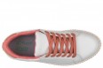 Eco Vegan Shoes Sneaker - White-Coral