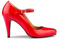 Hellen high heels - Bright red