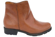 Eco Vegan Shoes - Ankle Boot bruin