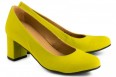 Eco Vegan Shoes Anna pump - Lime