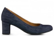 Eco Vegan Shoes Anna pump - Jeans