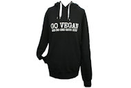 vega-life go vegan hoody black