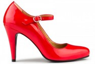 EVS Hellen high heels - Bright red