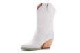 A Perfect Jane Sofie High Boot - White