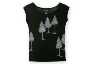 Fall forest black