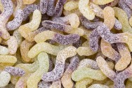 Candy Freaks Sour Worms per 100 gram