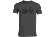 Greenbomb t-shirt bike retro antraciet