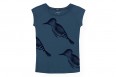 Päälä Raglan Shirt Woodpecker - Denim Blue