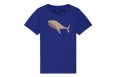 Päälä T-shirt kids Whale - Worker Blue