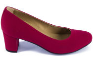 Eco Vegan Shoes anna-pump-red