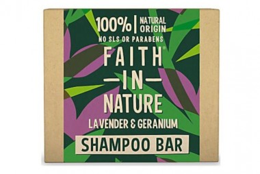 Faith in Nature Shampoo Bar Lavendel & Geranium