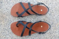 BioWorld Footwear Barefoot Sandaal Hector - Black