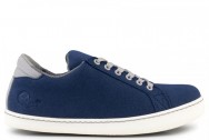 Eco Vegan Shoes Sneaker - Blue-ash