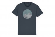 Päälä T-shirt Mountains - India Ink Grey
