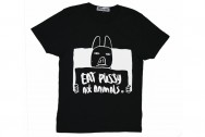 Stephastique T-shirt Eat pussy not animals - Black