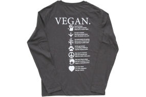 Vegan Print Shirt - achterkant