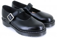 Vegetarian Shoes Airseal Mary Jane - Black